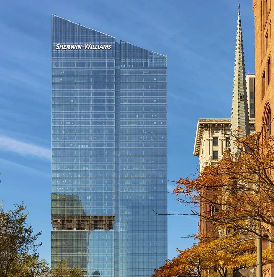 Sede global da Sherwin-Williams em Cleveland, Ohio